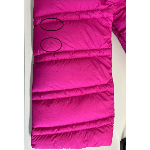 Marmot Montreaux 2.0 Coat Girls Size XL 700 Fill Duck Down Faux Fur Magenta Pink - Picture 9 of 11